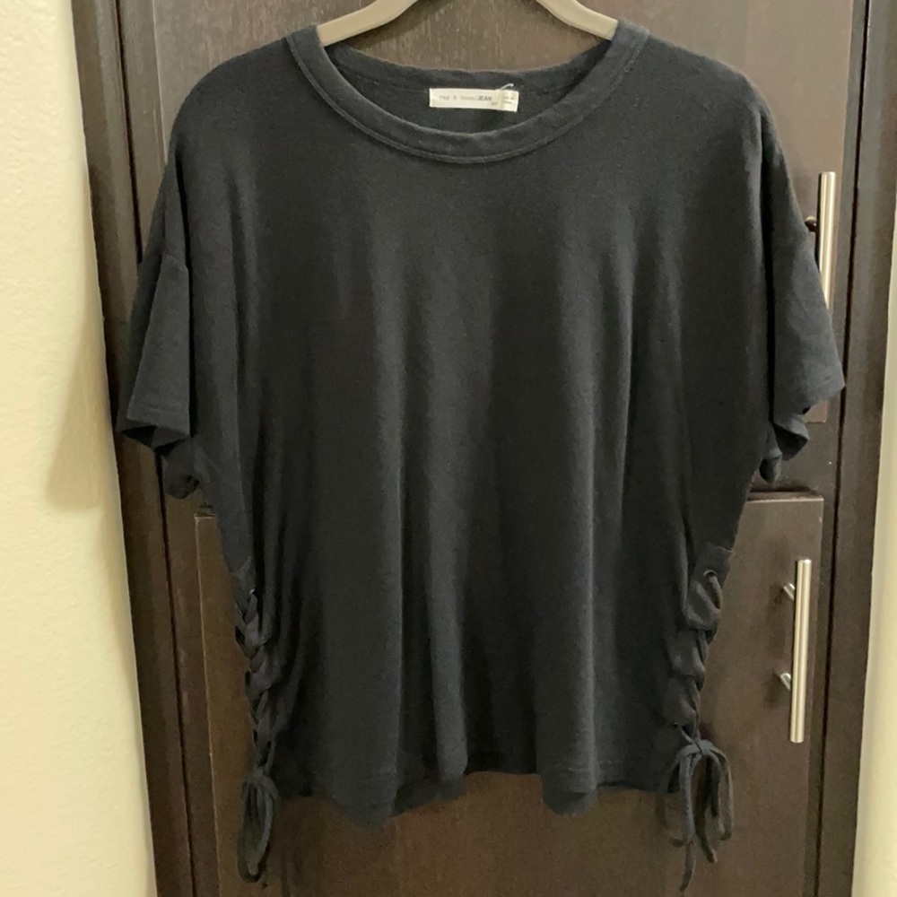 Rag & Bone/Jean lace sides shirt